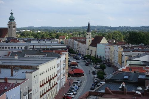 city mühldorf town square
