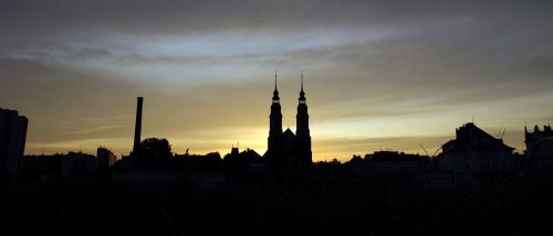 city panorama opole