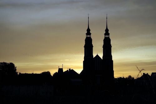 city panorama opole