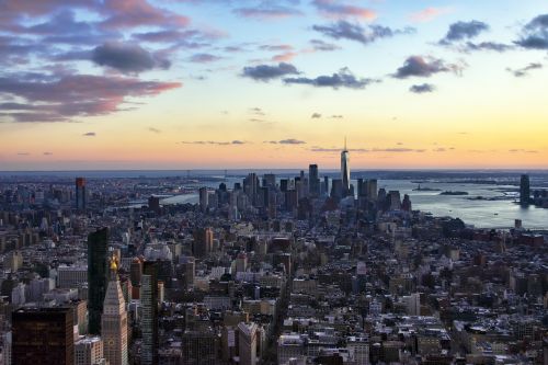 city cityscape panoramic