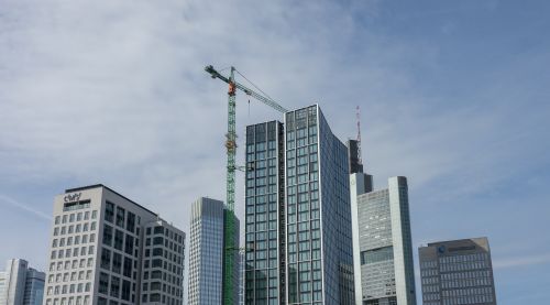 city skyscraper construction
