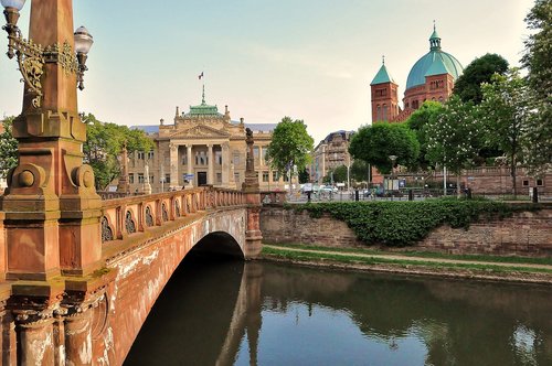 city  landscape  bridge