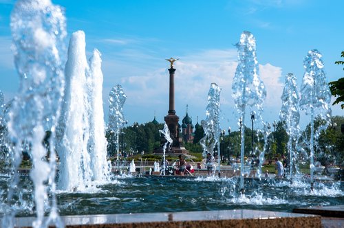 city  yaroslavl  fountain