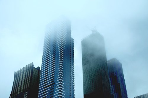 city  building  storm