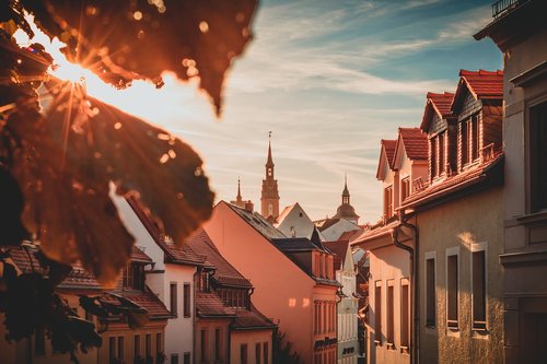 city  alley  architecture