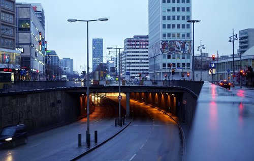 city  traffic  tunnel