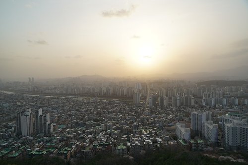 city  seoul  korea