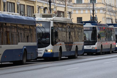 city  trolley bus  russia