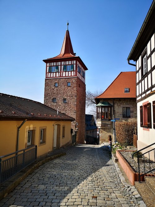city  tower  kulmbach
