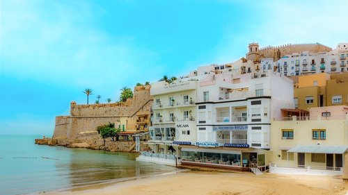 city  peñíscola  castle