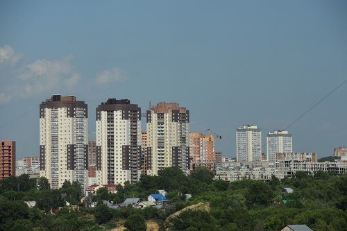 city  view  at home