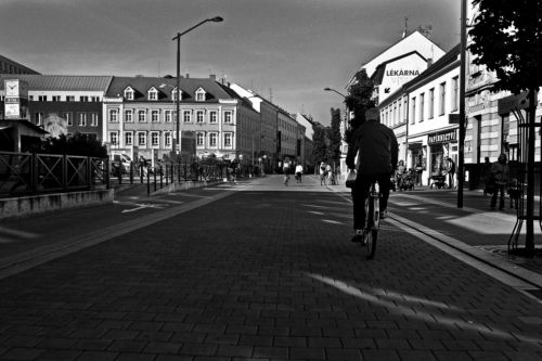 city people cyclist