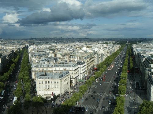 city panorama paris