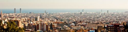 city panoramica barcelona