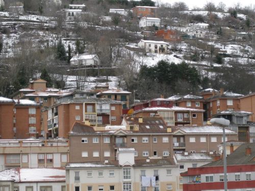 city houses panoramic