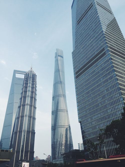 city downtown shanghai