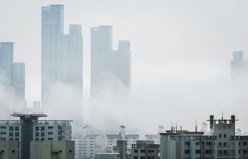 city skyscraper building