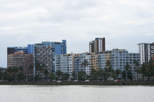 City Buildings Across The Water