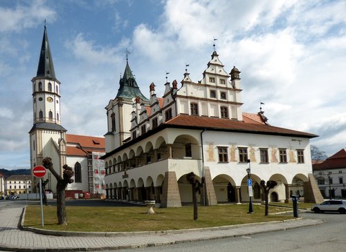 city ​​hall  building  slovakia