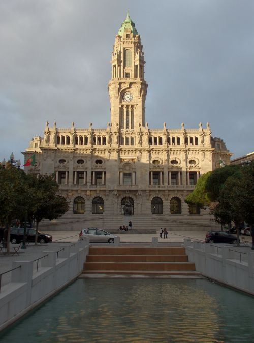 city hall porto portugal