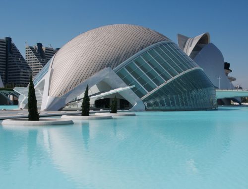 city of arts and science valencia spain