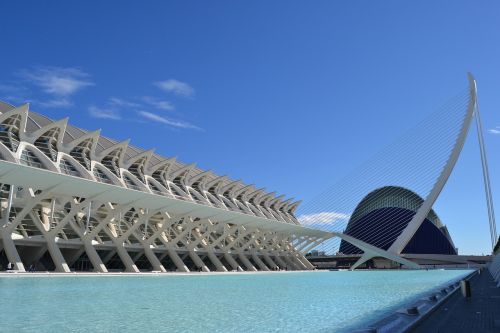 city of arts and sciences modern architecture valencia