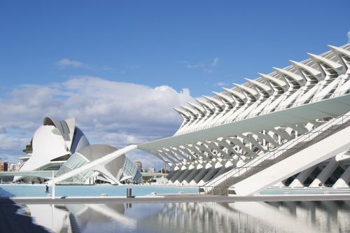 city of arts and sciences modern architecture valencia