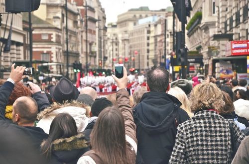 city street celebration london city