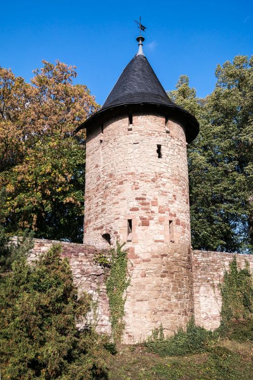 city wall watchtower wernigerode