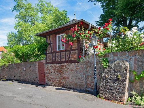 city wall gelnhausen hesse