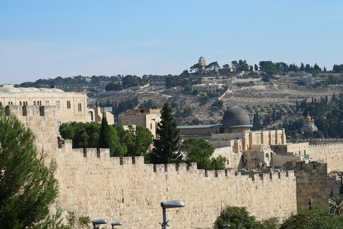 city wall  jerusalem  israel
