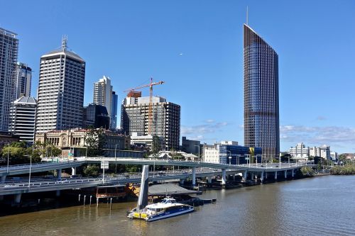 cityscape brisbane river