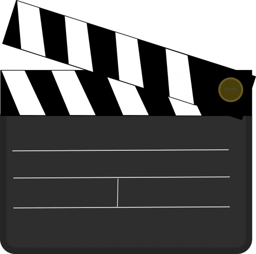 clapperboard cinema videos