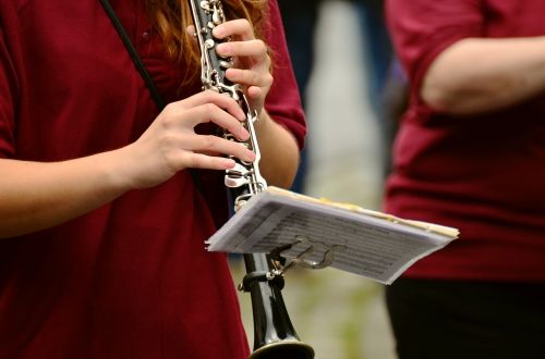 clarinet musical instrument marching