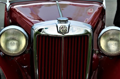 classic  car  headlight