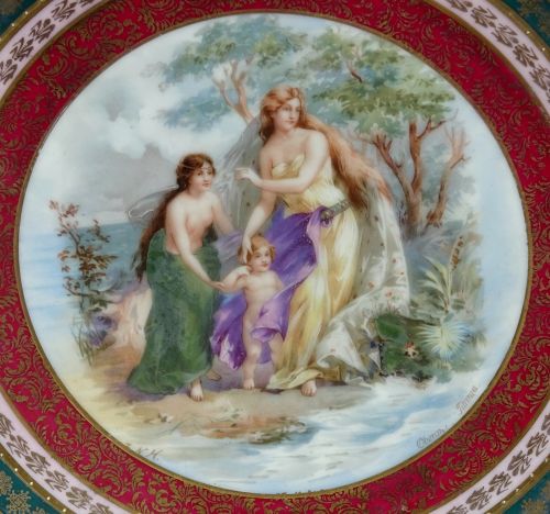 Classic Antique Plate Image