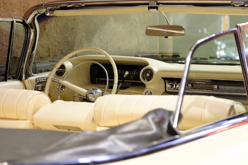 classic car  dashboard  open car