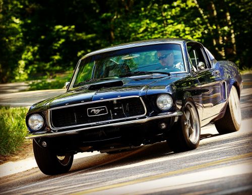 classic mustang mustang fastback resto mod