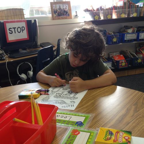 classroom child student