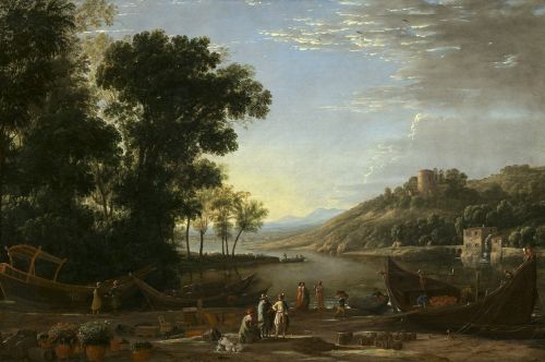 claude lorrain landscape oil painting