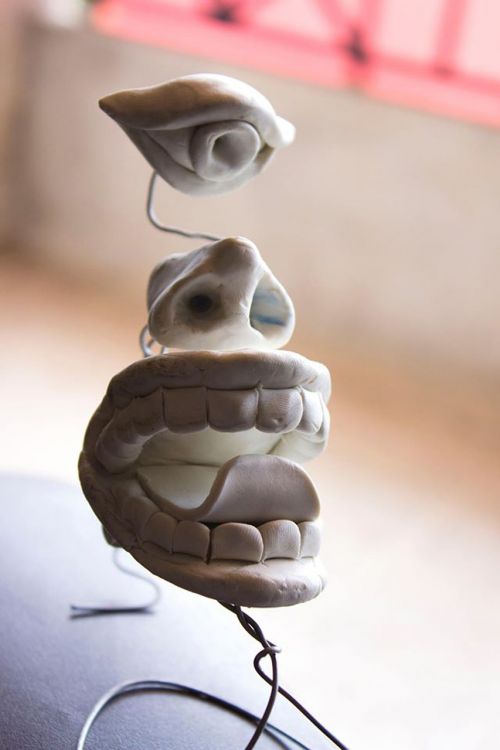 clay art face