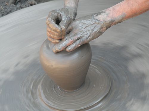 clay hands work