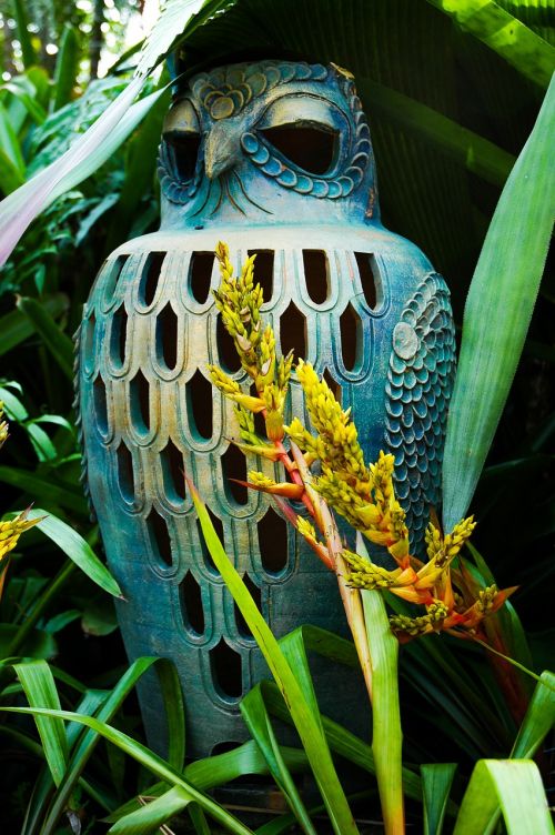 clay figure pottery owl