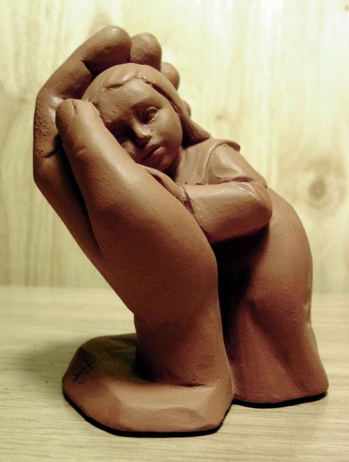 clay figure art weel