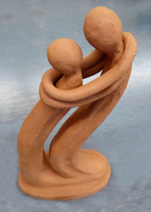 clay figures weel art