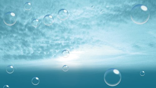 clear  bubble  water