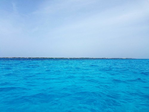 clear  blue  water