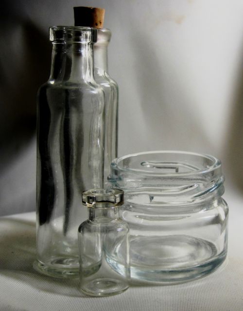 Clear Glass Bottles
