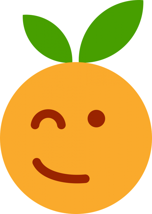 clementine orange cartoon