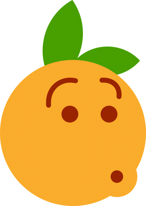 clementine orange cartoon